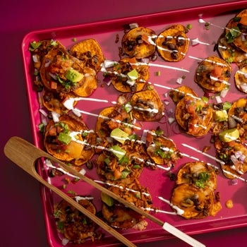 Fiesta Sweet Potato Nachos