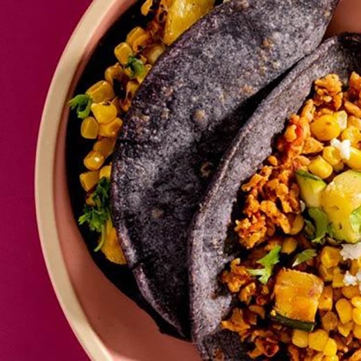 Zucchini & Roasted Corn Tacos Zucchini & Roasted Corn Tacos